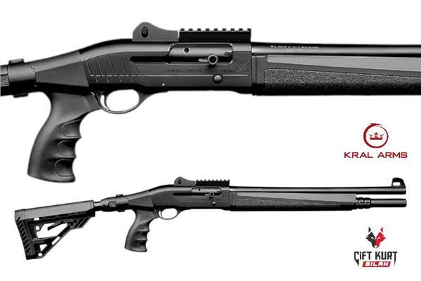 KRAL ARMS TACTICAL X-TAC TELESKOPİK YARI OTOMATİK AV TÜFEĞİ
